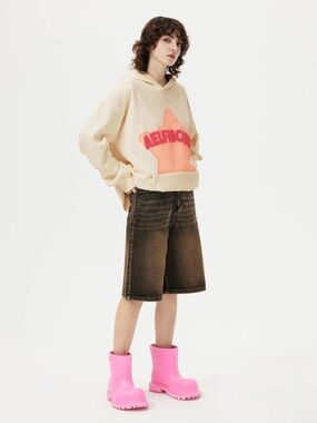 AELFRIC EDEN VINTAGE EMBROIDERY EDEN STAR V303 HOODIE XS